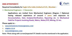 Eagle Infra India Limited-