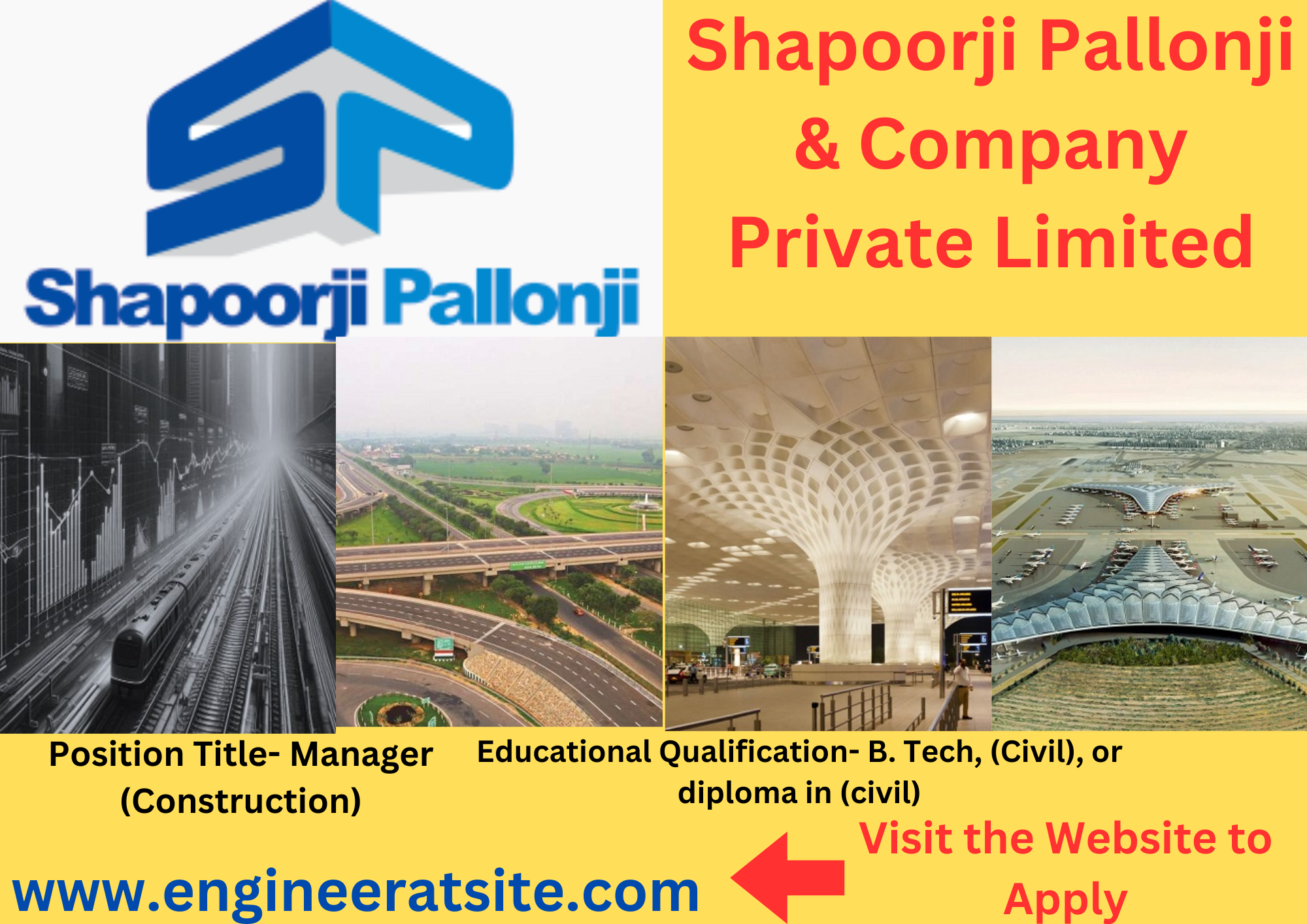 Shapoorji Pallonji Group is Hiring